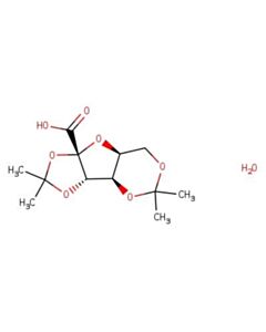 Astatech (3AS,3BR,7AS,8AR)-2,2,5,5-TETRAMETHYLTETRAHYDRO-3AH-[1,3]DIOXOLO[4,5:4,5]FURO[3,2-D][1,3]DIOXINE-8A-CARBOXYLIC ACID HYDRATE; 5G; Purity 95%